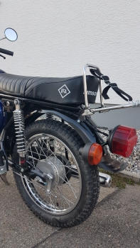 SIMSON S51 Blau Schwarz