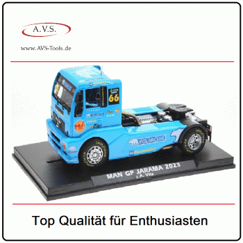 Carrera digital 1:32 LKW Slotcar Aufleger 132 Evolution FLY MAN 2024